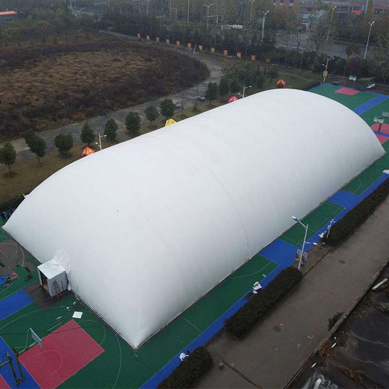 户外大型充气膜建筑室内篮球场网球场游泳池基坑工地