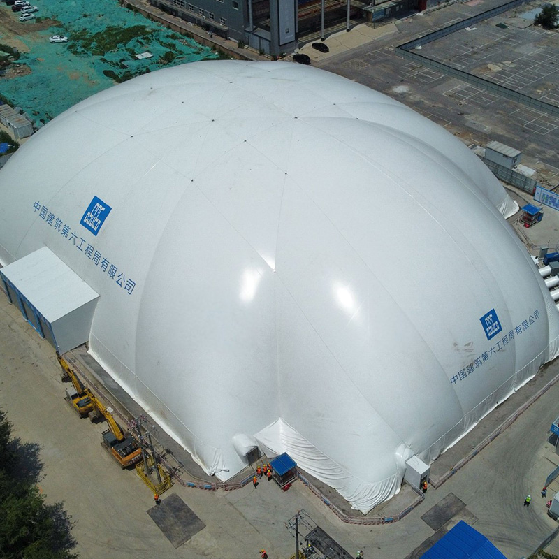 户外大型充气膜建筑室内篮球场网球场游泳池基坑工地