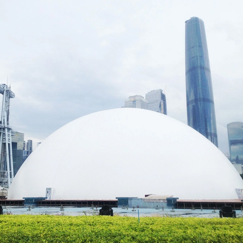 户外大型充气膜建筑室内篮球场网球场游泳池基坑工地