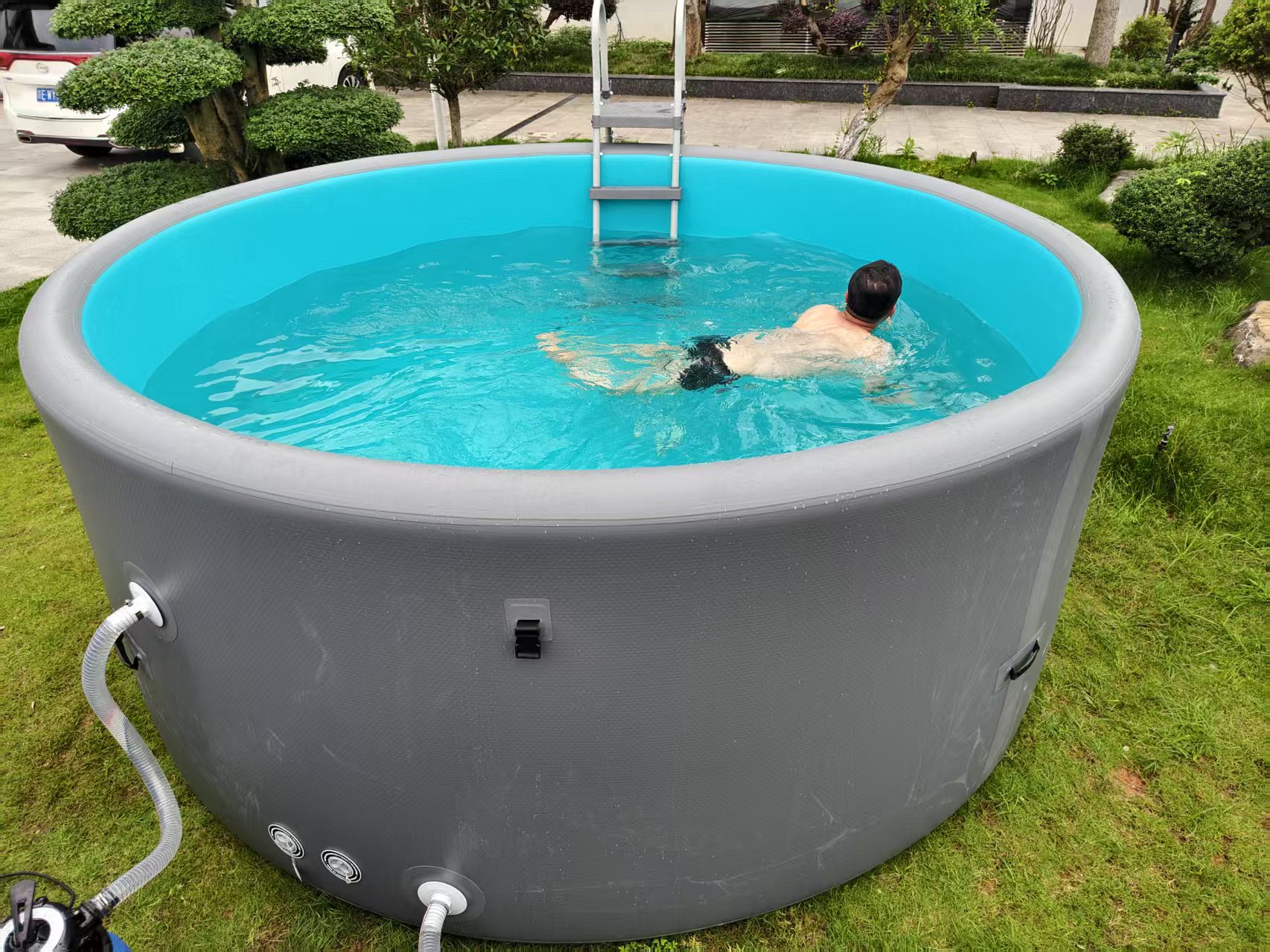 充气拉丝水池定制
